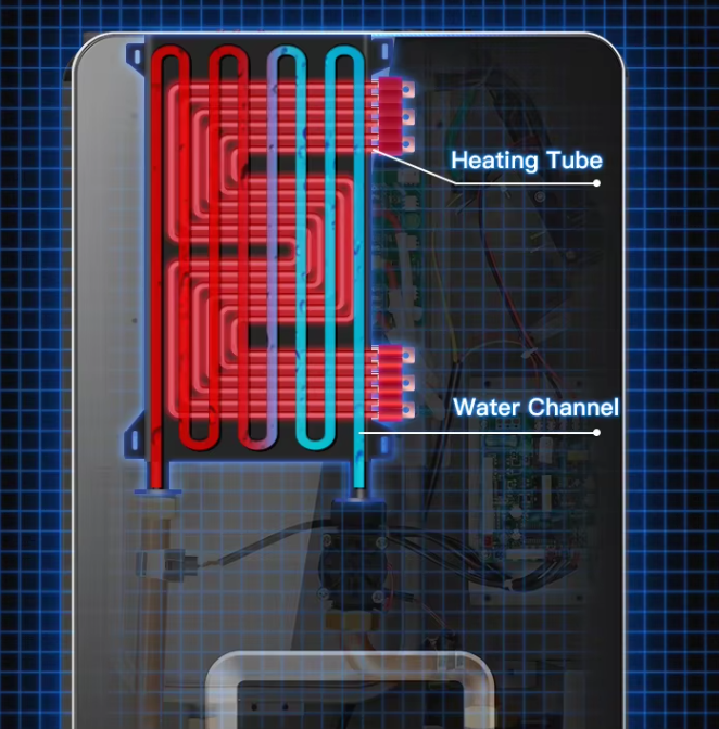 BX-E Electric Boiler Internal Structure