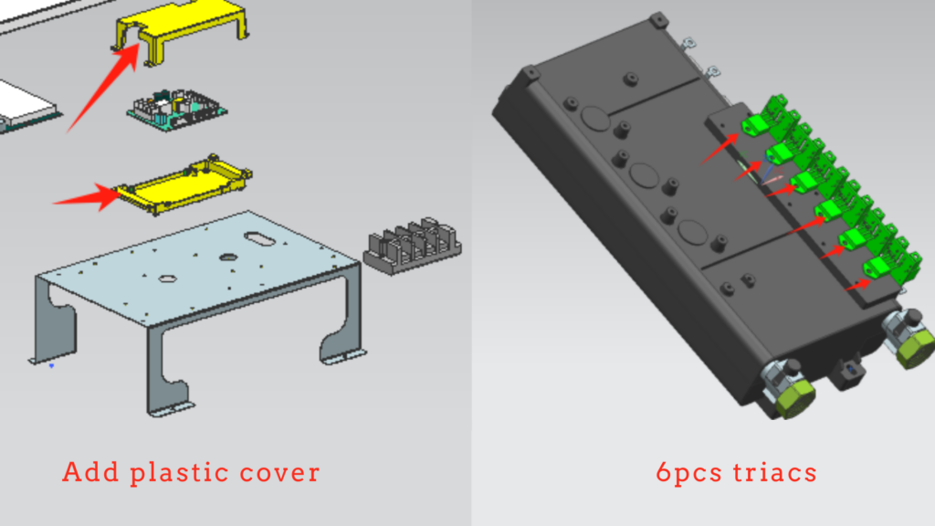 Electric Boiler PCB Board, Triacs