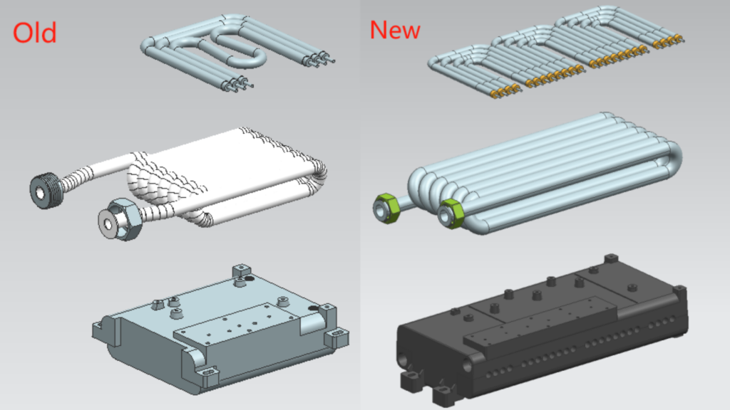 Electric Boiler heating pipe and water pie