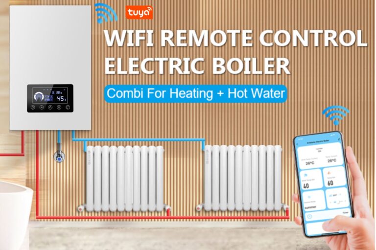 WiFi Control Electric Boiler for Home Heating and Hot Water