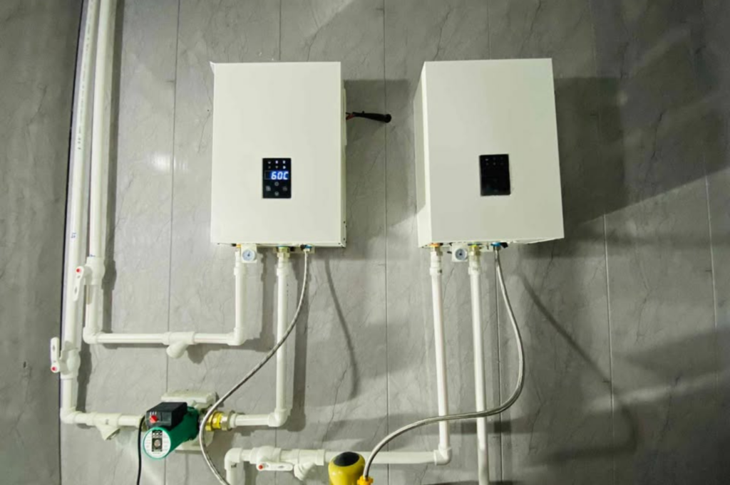 Two Electric Boilers Installation