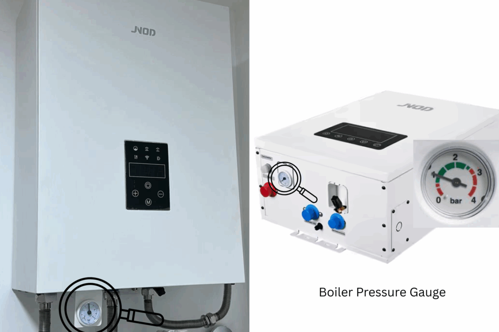 Electric Boiler Pressure Gauge
