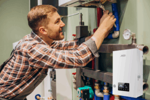 HVAC Business, Electric Boiler, People