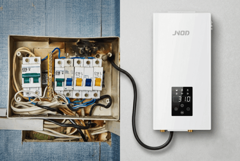Circuit Breakers for electric boiler power consumption